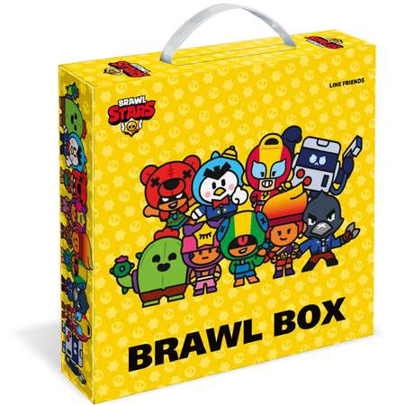 Подарочный набор BRAWL BOX BrawlStars канцелярия для школы Бравл Старс Герои