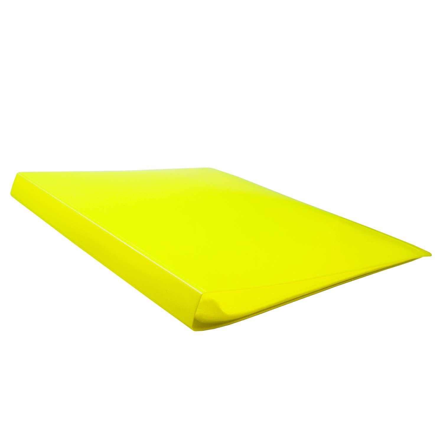 Папка Silwerhof Бюрократ Neon А4 10вкладок Желтый 1131760 - фото 2