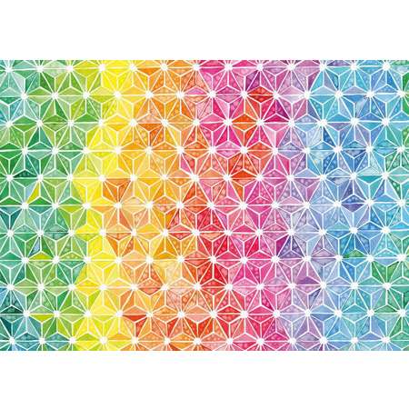 Пазл Schmidt Дж Левис Цветной узор из треугольников 1000 деталей