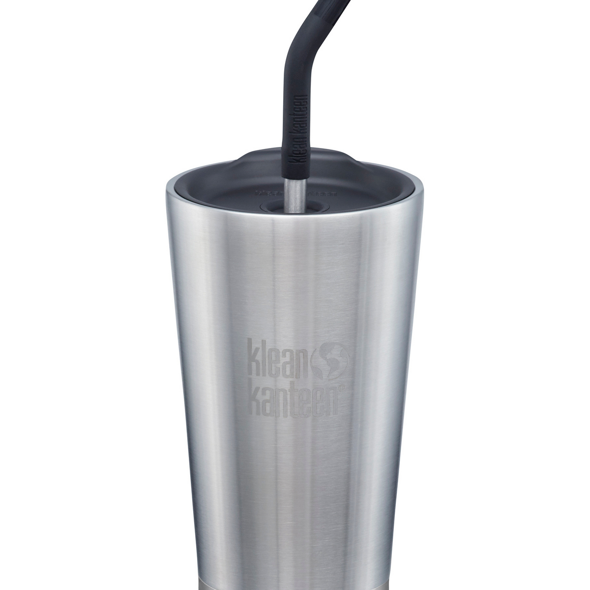 Термостакан Klean Kanteen Tumbler 16oz Brushed Stainless с трубочкой 473 мл - фото 1