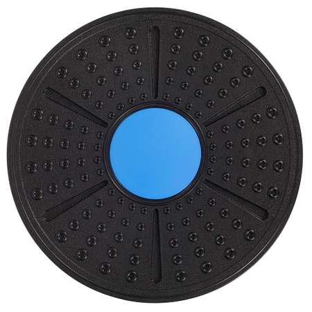 Балансировочный диск STRONG BODY платформа полусфера d 36 см черно-синий