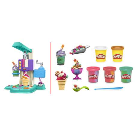 Набор для лепки Hasbro Play-Doh мороженое