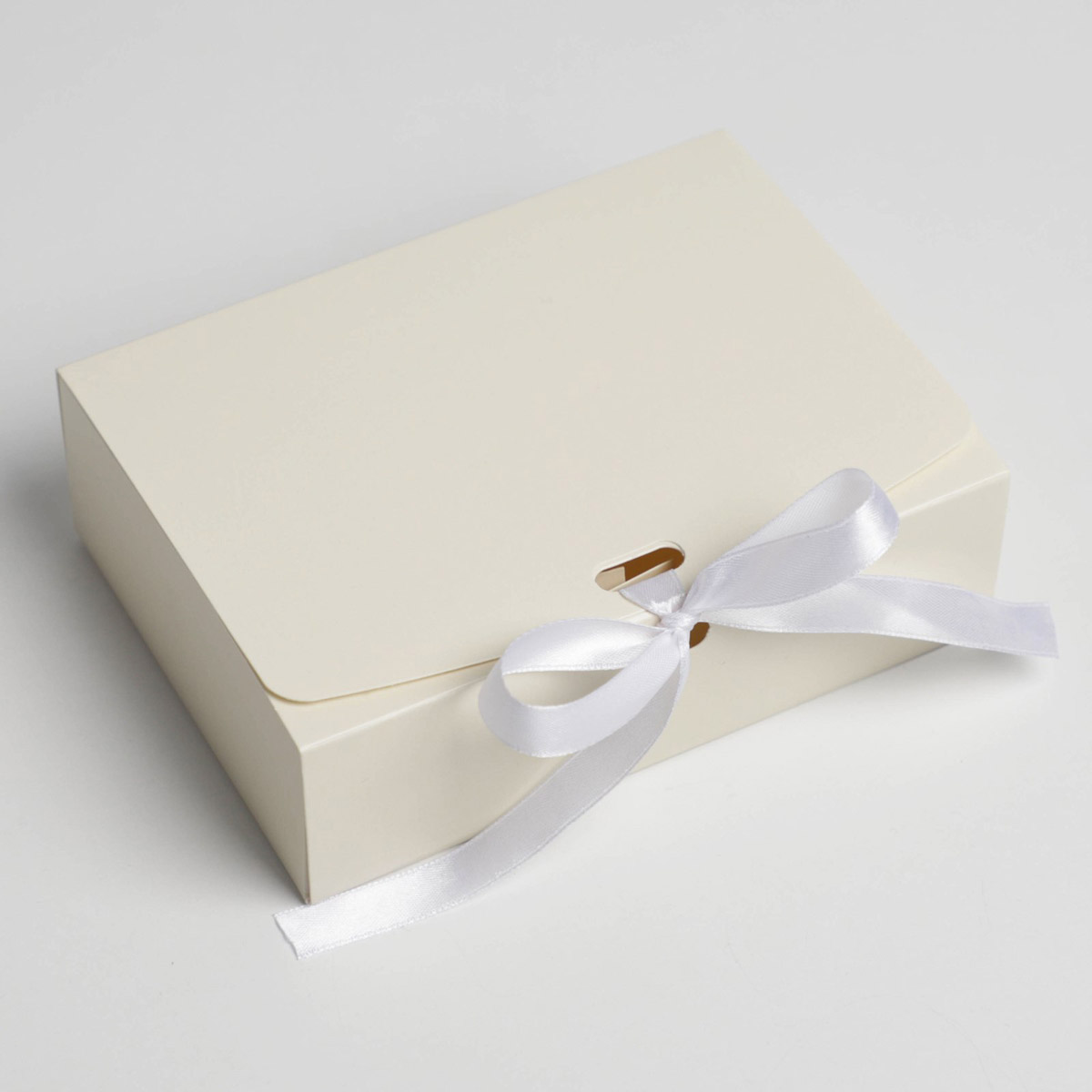 Коробка Арт Узор упаковочная подарочная складная Бежевая 16.5х12.5х5 см - фото 2