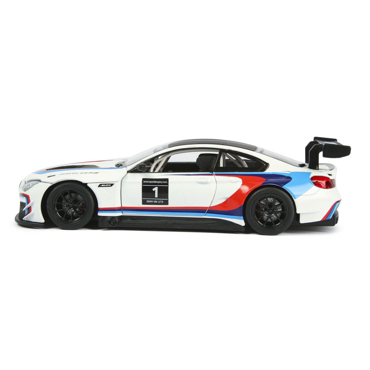 Автомобиль Mobicaro BMW 1:24 белый 68255B - фото 6