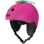 Шлем защитный WIPEOUT зимний с фломастерами Pink. Размер М 5+ - Розовый