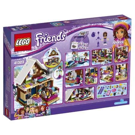 Конструктор LEGO Friends Горнолыжный курорт: шале (41323)