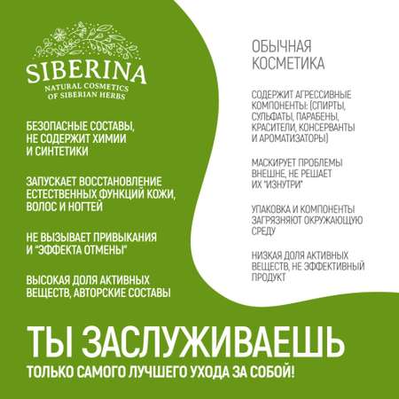 Маска для лица Siberina натуральная увлажняющая гиалуроновая с витамином С 50 мл