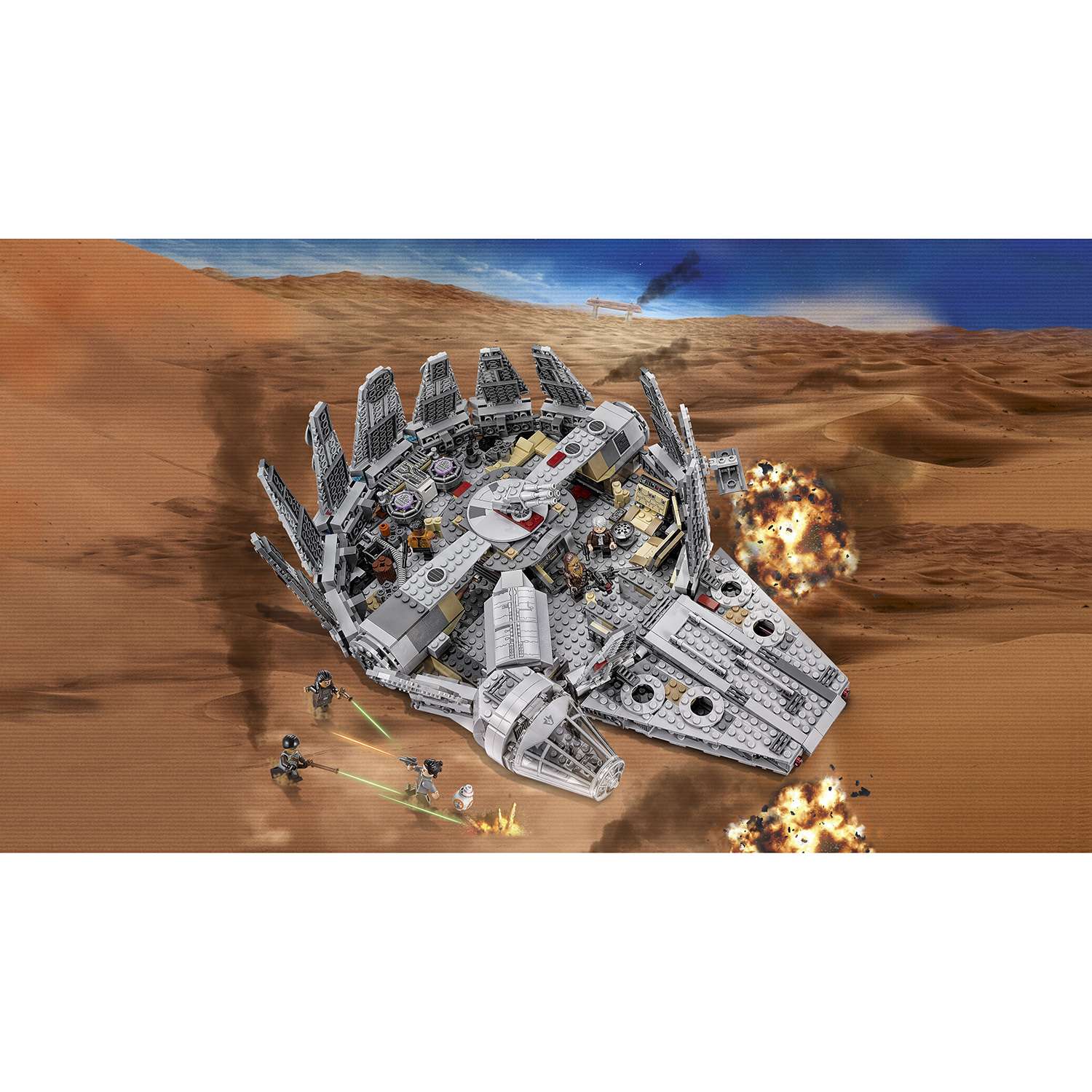 Конструктор LEGO Star Wars TM Сокол Тысячелетия (Millennium Falcon™) (75105) - фото 5
