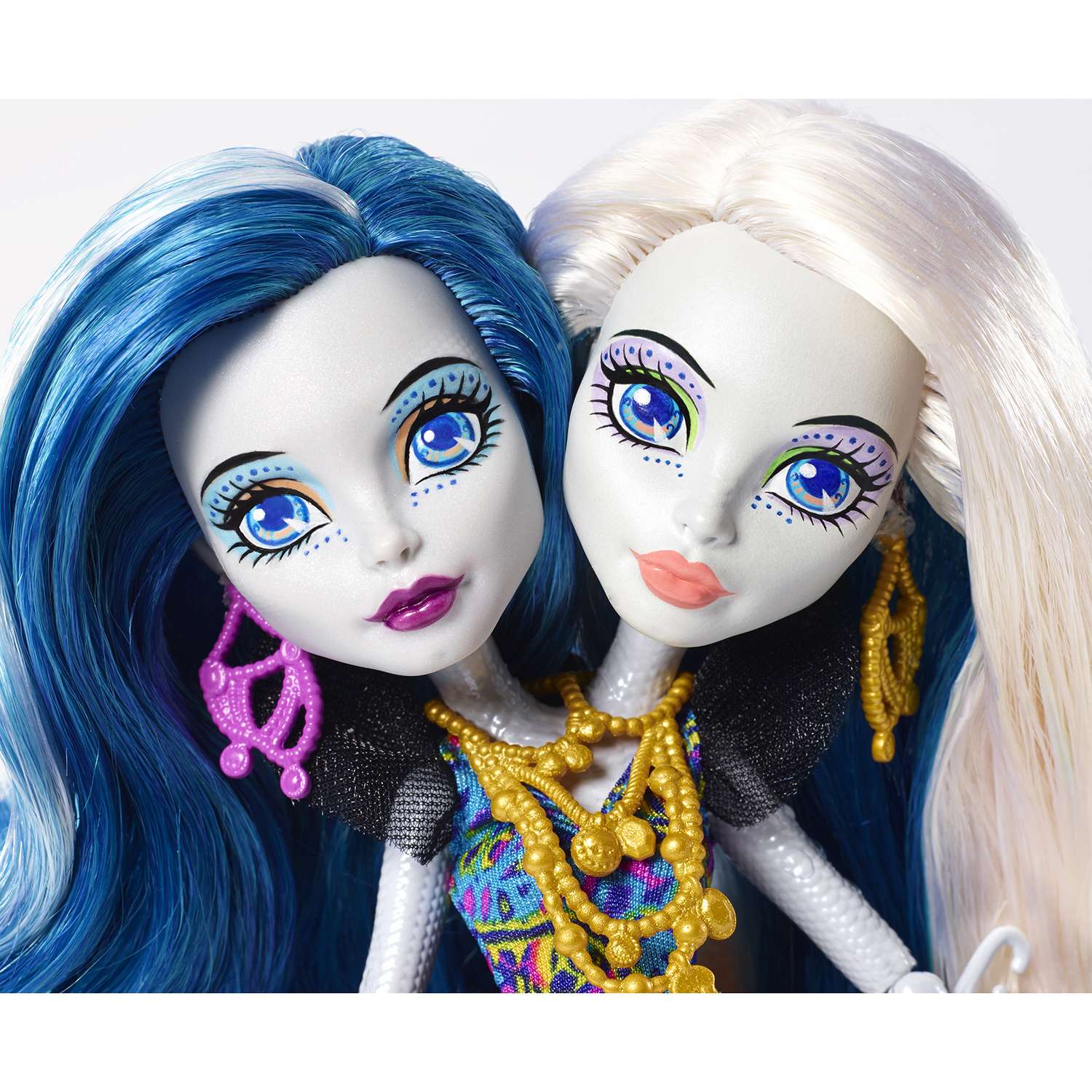 Кукла Monster High серии Большой Кошмарный Риф Пери и Перл DHB47 - фото 7