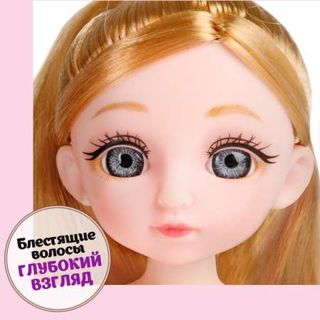 Кукла шарнирная 15 см 1TOY Alisa Kawaii выставка собак с аксессуарами