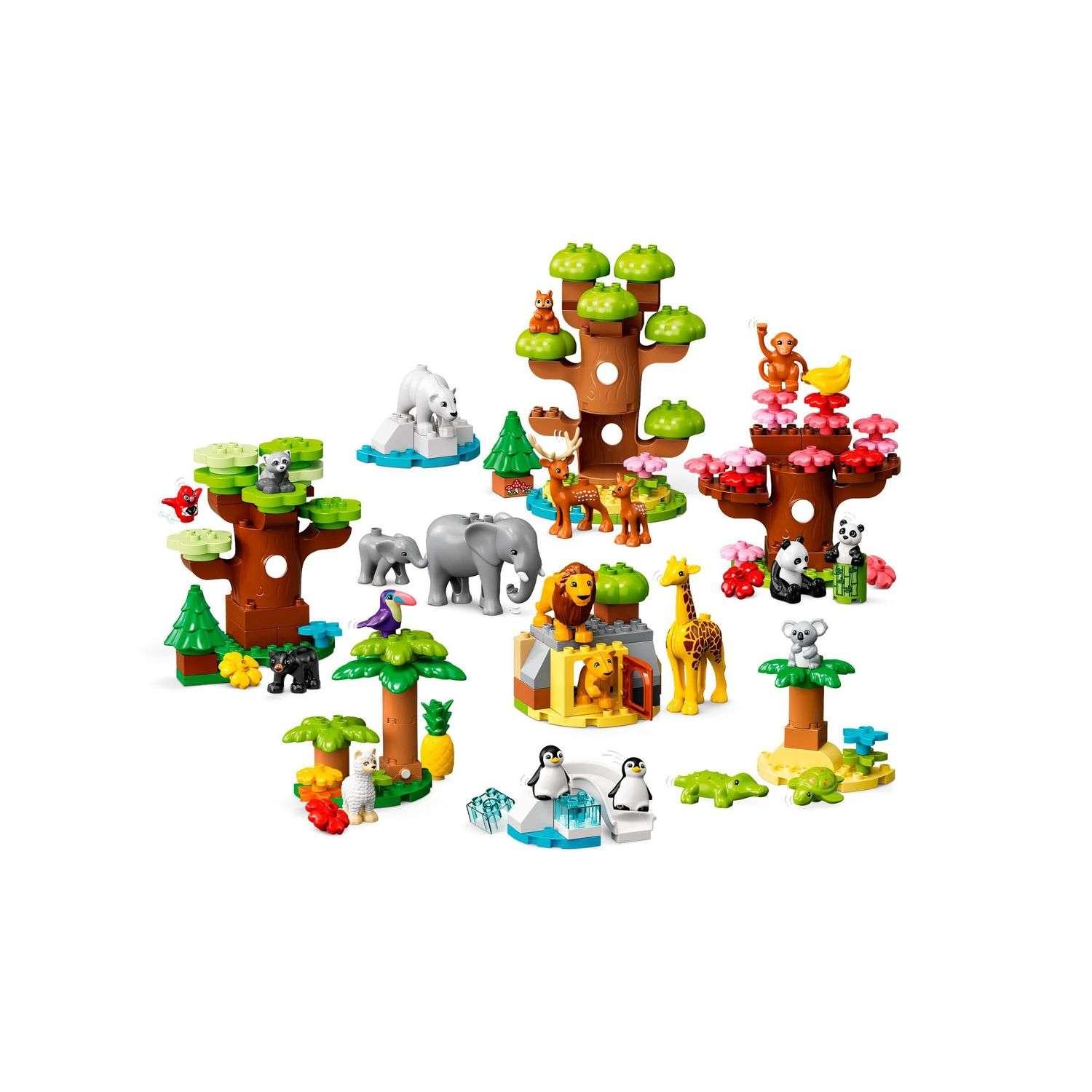 Конструктор LEGO DUPLO Wild Animals of the World 10975 - фото 3