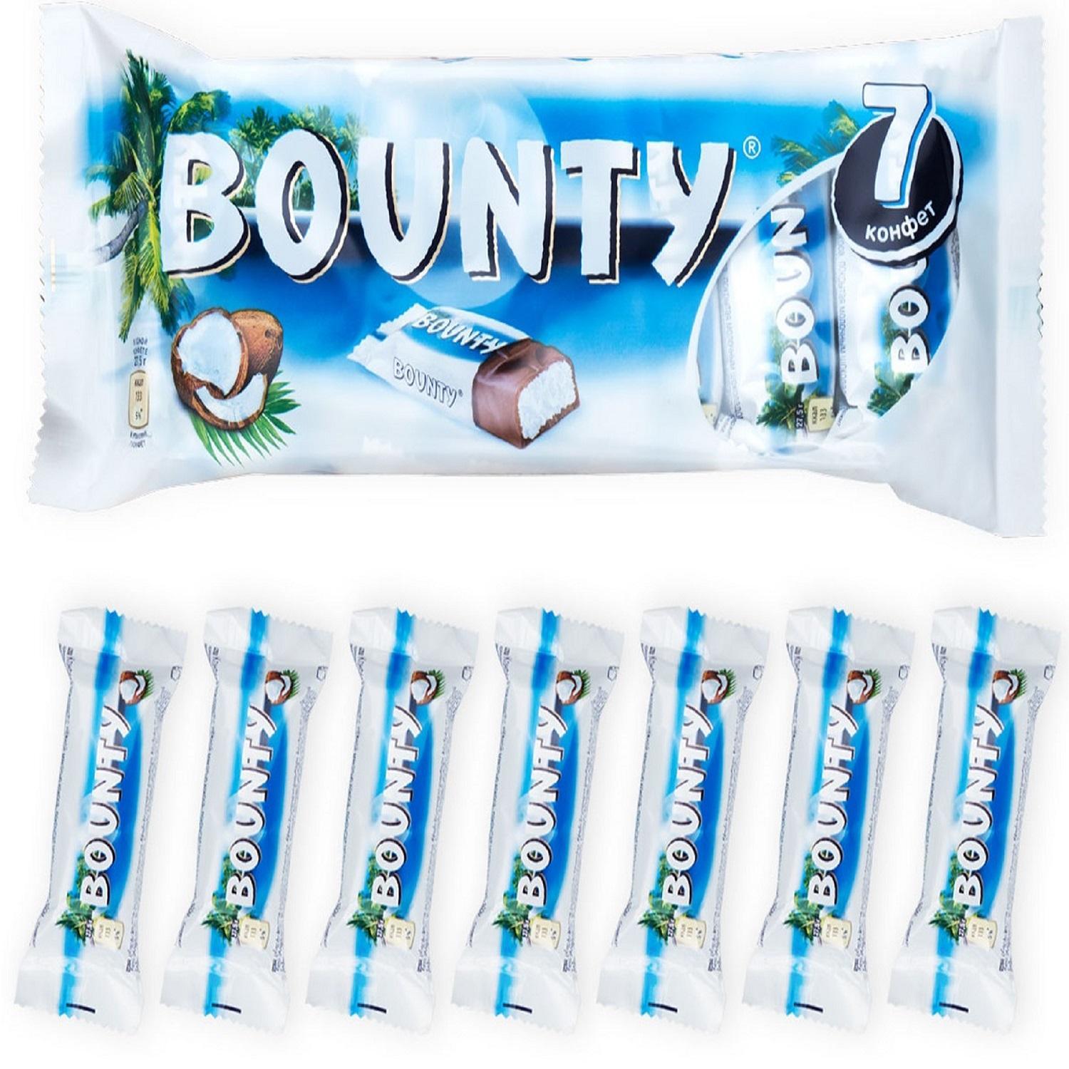 Батончик шоколадный BOUNTY 7*27.5г - фото 4