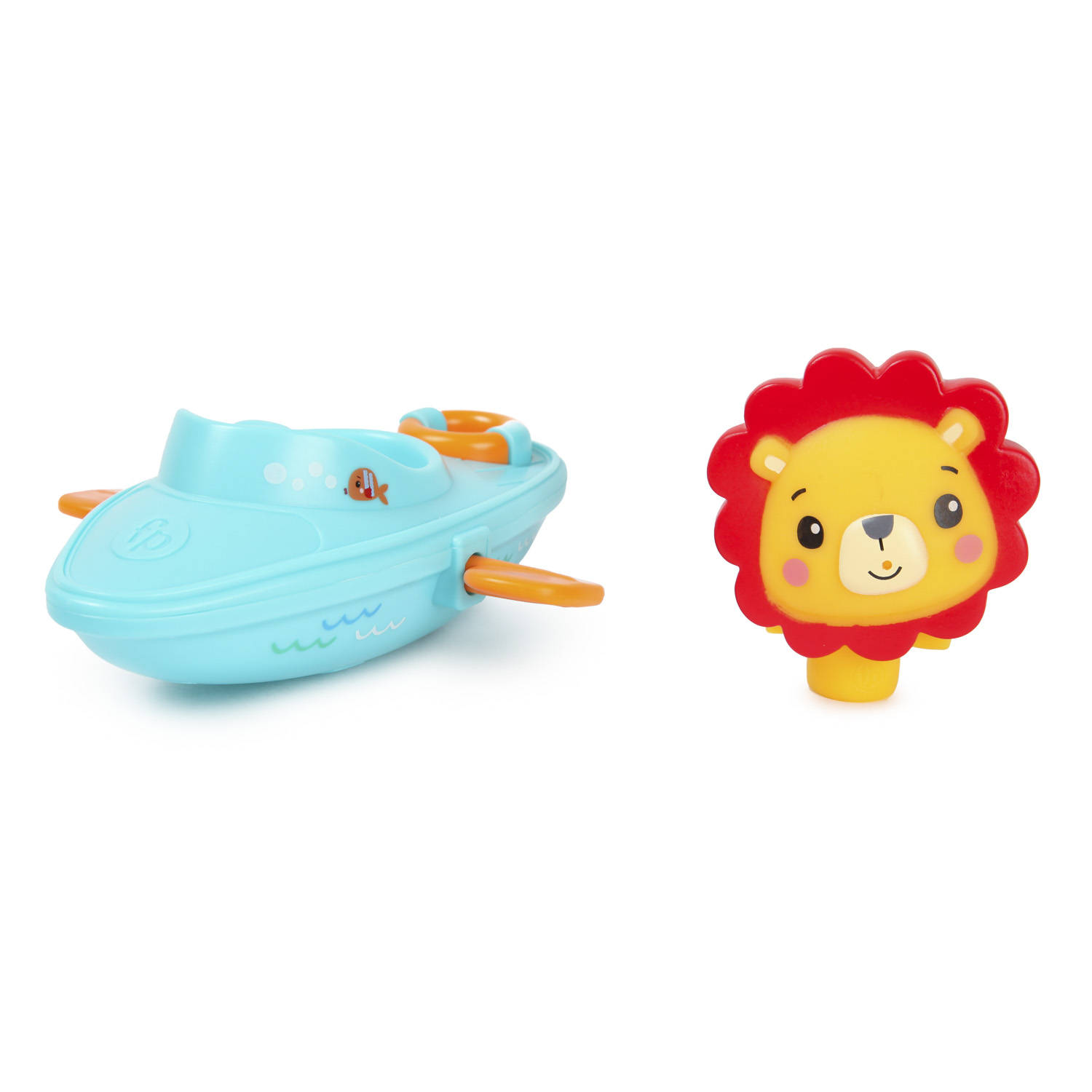 Игрушка для ванной Fisher Price Лодка со львом GMBT003A - фото 2