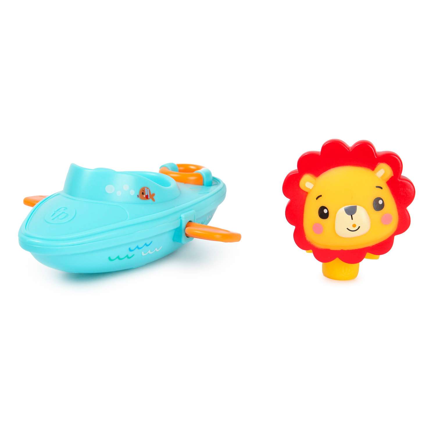 Игрушка для ванной Fisher Price Лодка со львом GMBT003A - фото 2