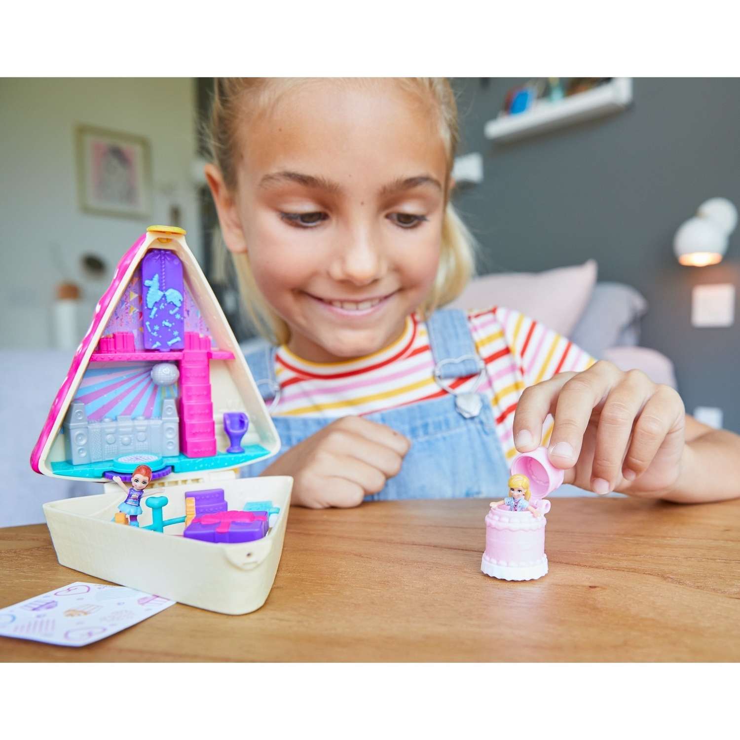 Набор игровой POLLY POCKET Торт ко Дню рождения GFM49 FRY35 - фото 8