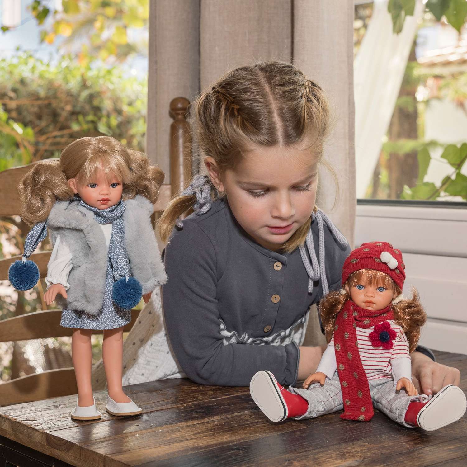 Кукла девочка Antonio Juan Реборн Эльвира в красном кэжуал образе 33 см виниловая 25298 - фото 18