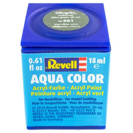 Аква-краска Revell зеленая шёлк