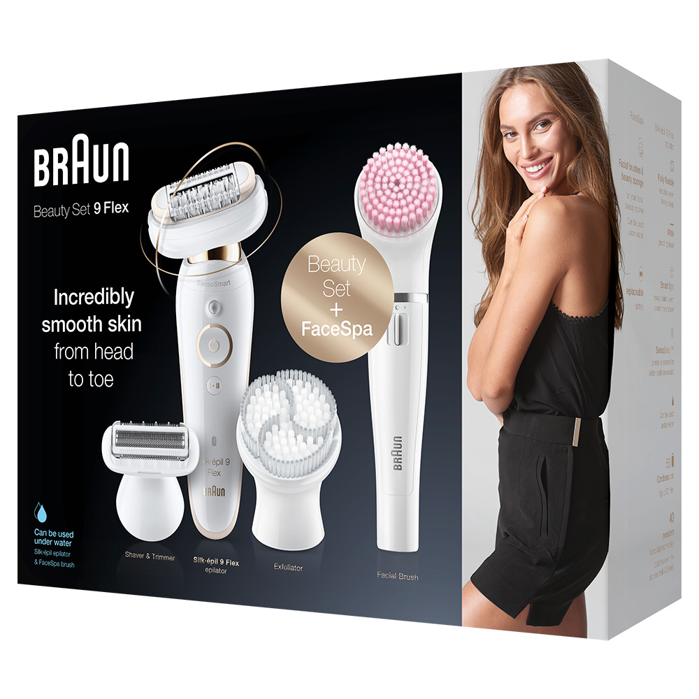 Эпилятор Braun Silk-epil 9 Flex Beauty Set SES 9100 - фото 6