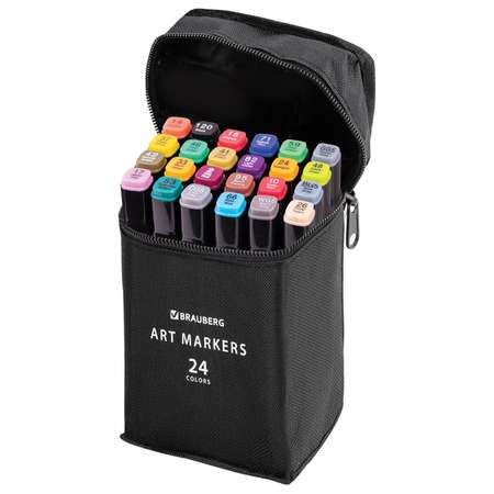 Скетчмаркер Brauberg 24 цв.