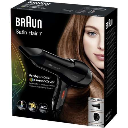 Фен Braun satin hair 7 HD785 sensoDryer diffuser