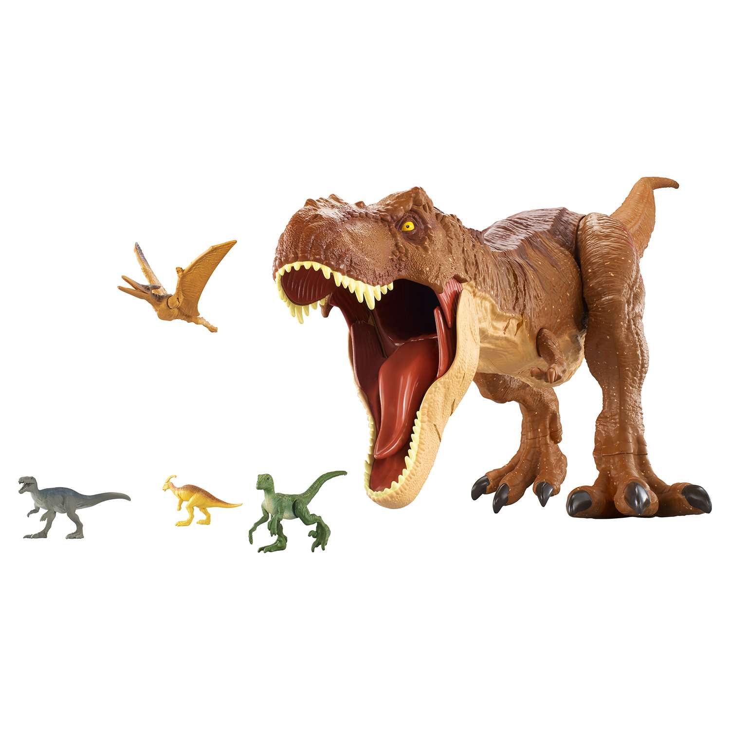 Фигурка Jurassic World Колоссальный динозавр Рекс - фото 10