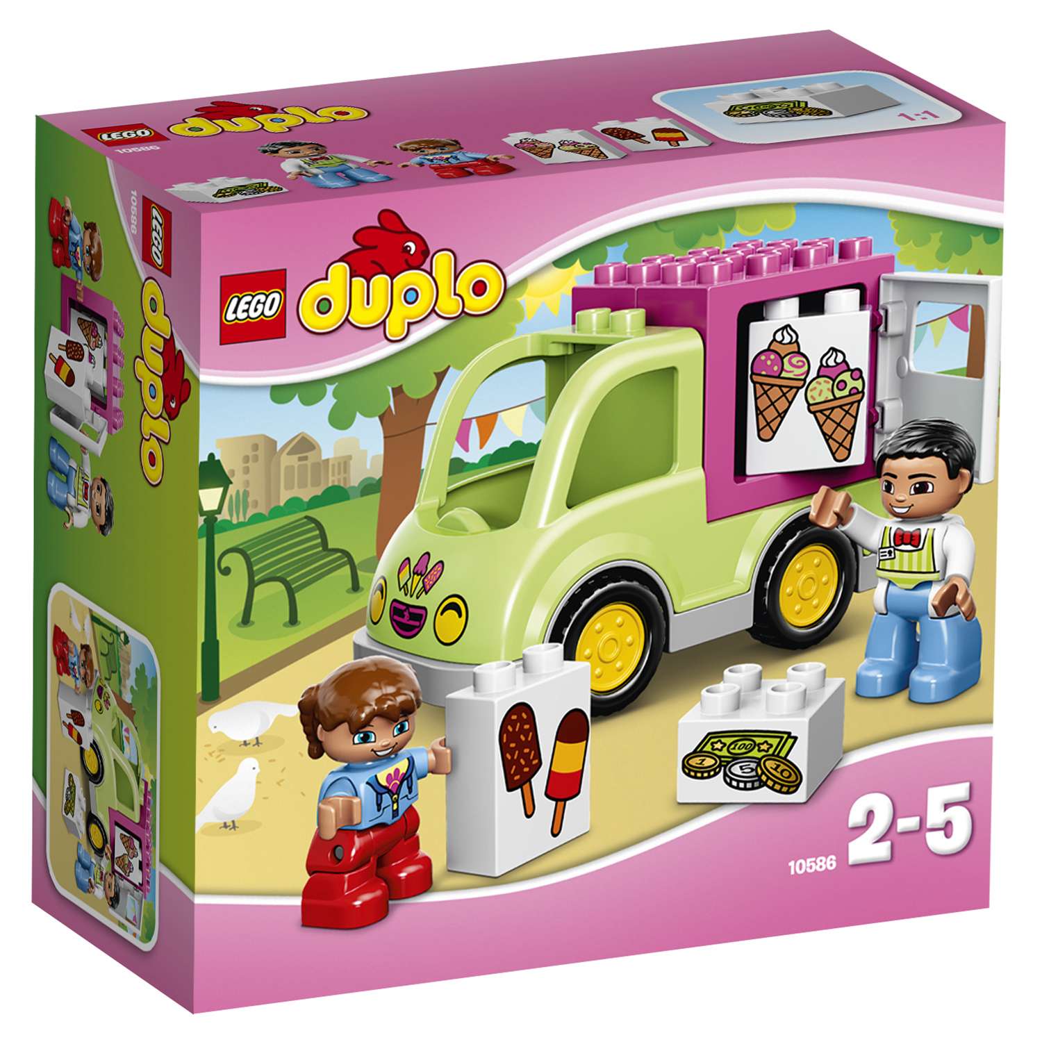 Конструктор LEGO DUPLO Town Фургон с мороженым (10586) - фото 2