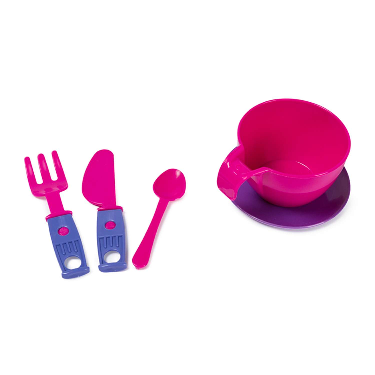 Набор детской игрушечной посудки Zebratoys Для завтрака в ассортименте - фото 1