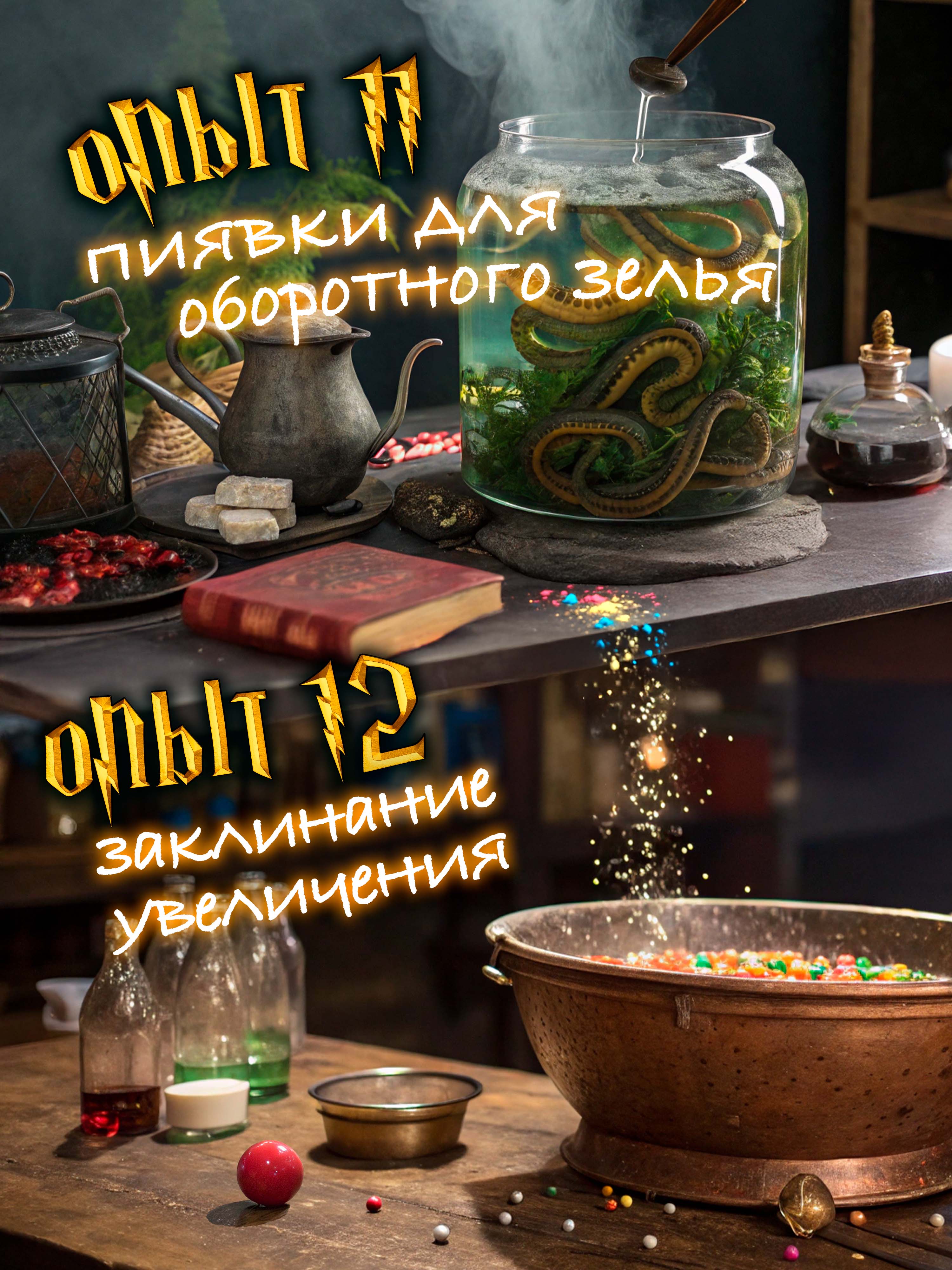 Набор для опытов Harry Potter 15 в 1 более 110 предметов - фото 13