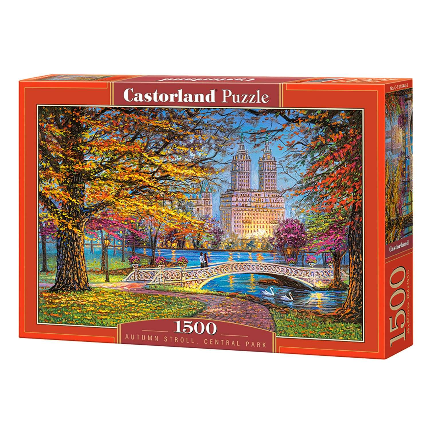 Пазл 1500 деталей Castorland Центральный парк в Нью-Йорке - фото 1