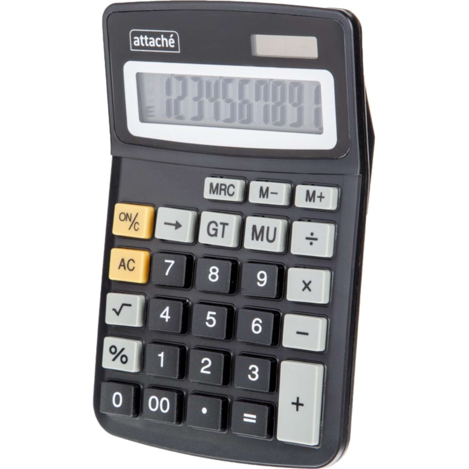 Калькулятор Attache настольный компактный 10ти разрядный черный 1 шт - фото 2