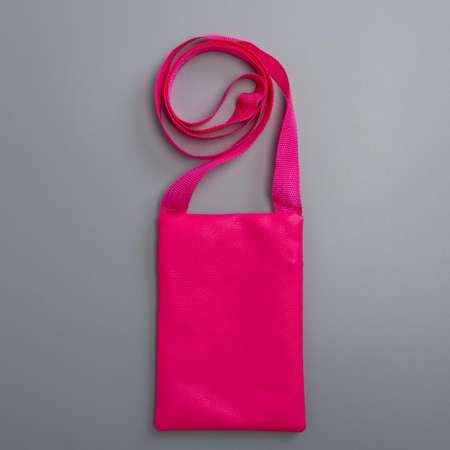 Подарочный набор NAZAMOK сумка и брошь цвет малиновый