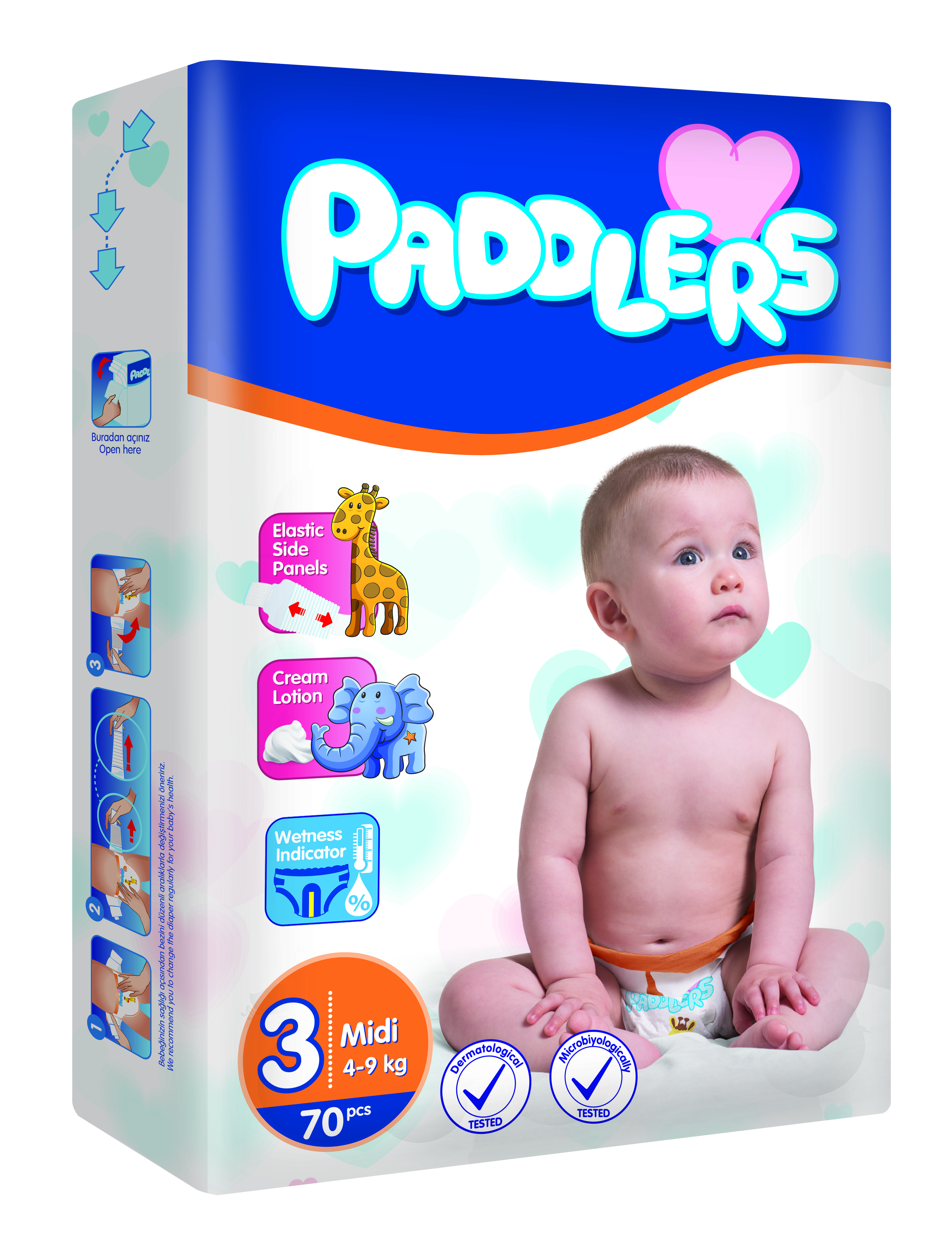 Подгузники PADDLERS 3 - фото 2