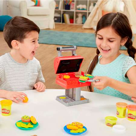 Пластилин 3+ Play-Doh Kitchen Creations Гриль-барбекю