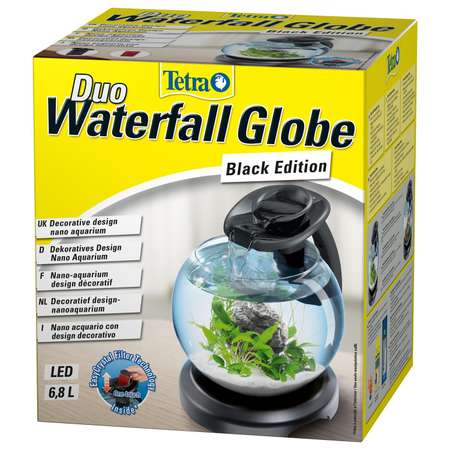 Комплекс аквариумный Tetra Cascade Globe Duo Waterfall 6.8л Черный