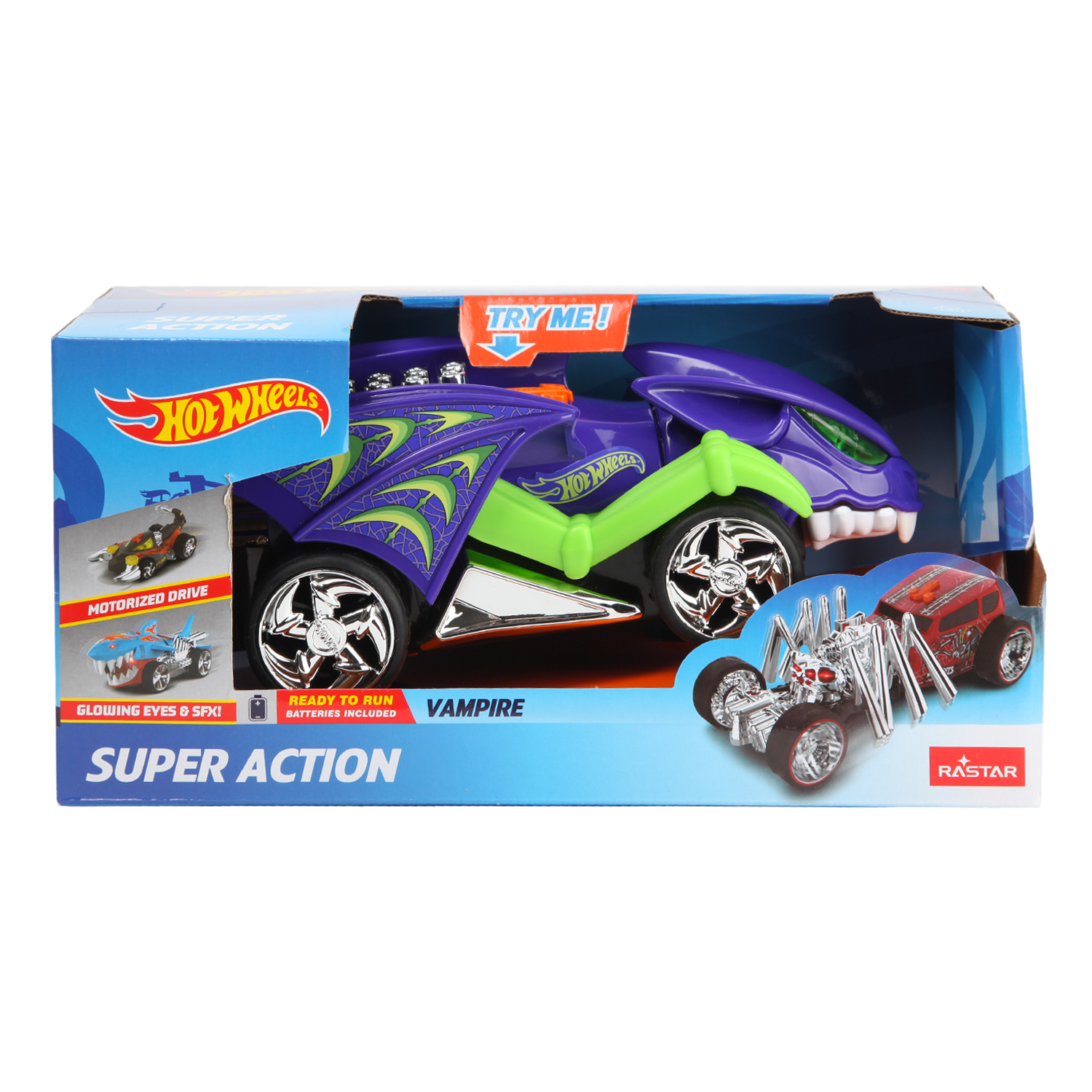 Машина Hot Wheels Vampire Vehicle 62005 купить по цене 999 ₽ в  интернет-магазине Детский мир