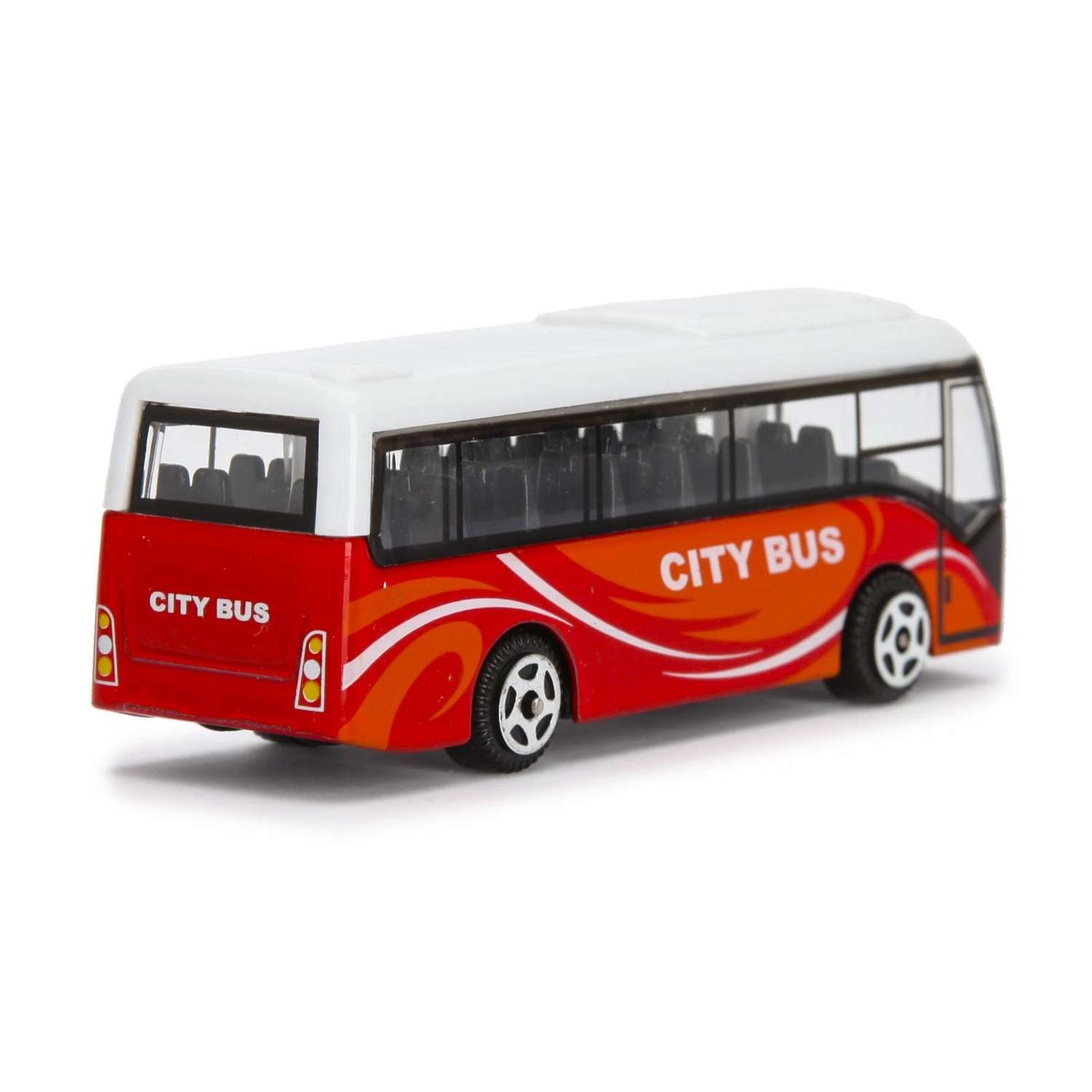 Автобус Автоград металлический «Междугородний» масштаб 1:64 цвет красный 7054530 - фото 2