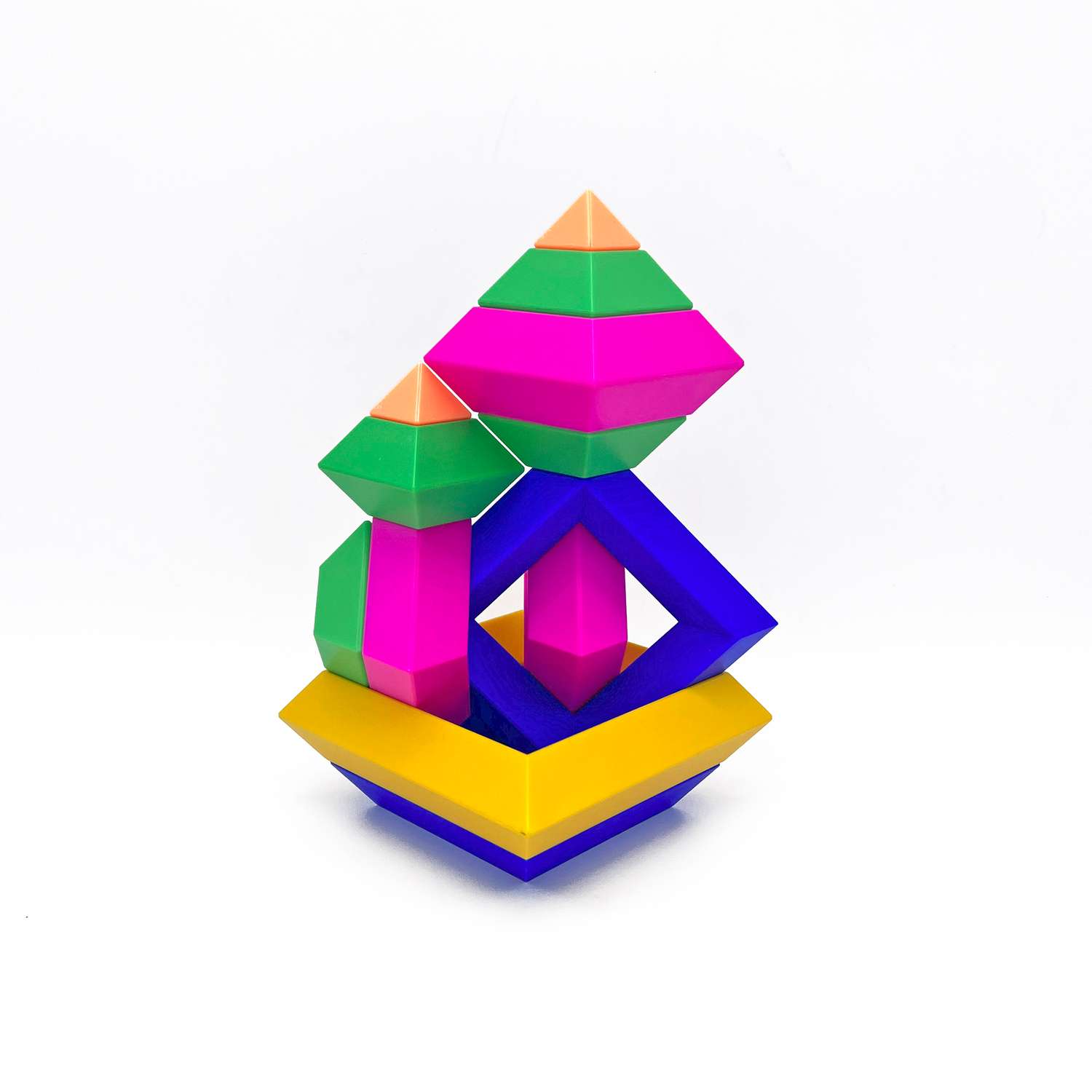 Конструктор головоломка ЭРА фабрика игрушек Пирамидка 16 элементов - фото 6