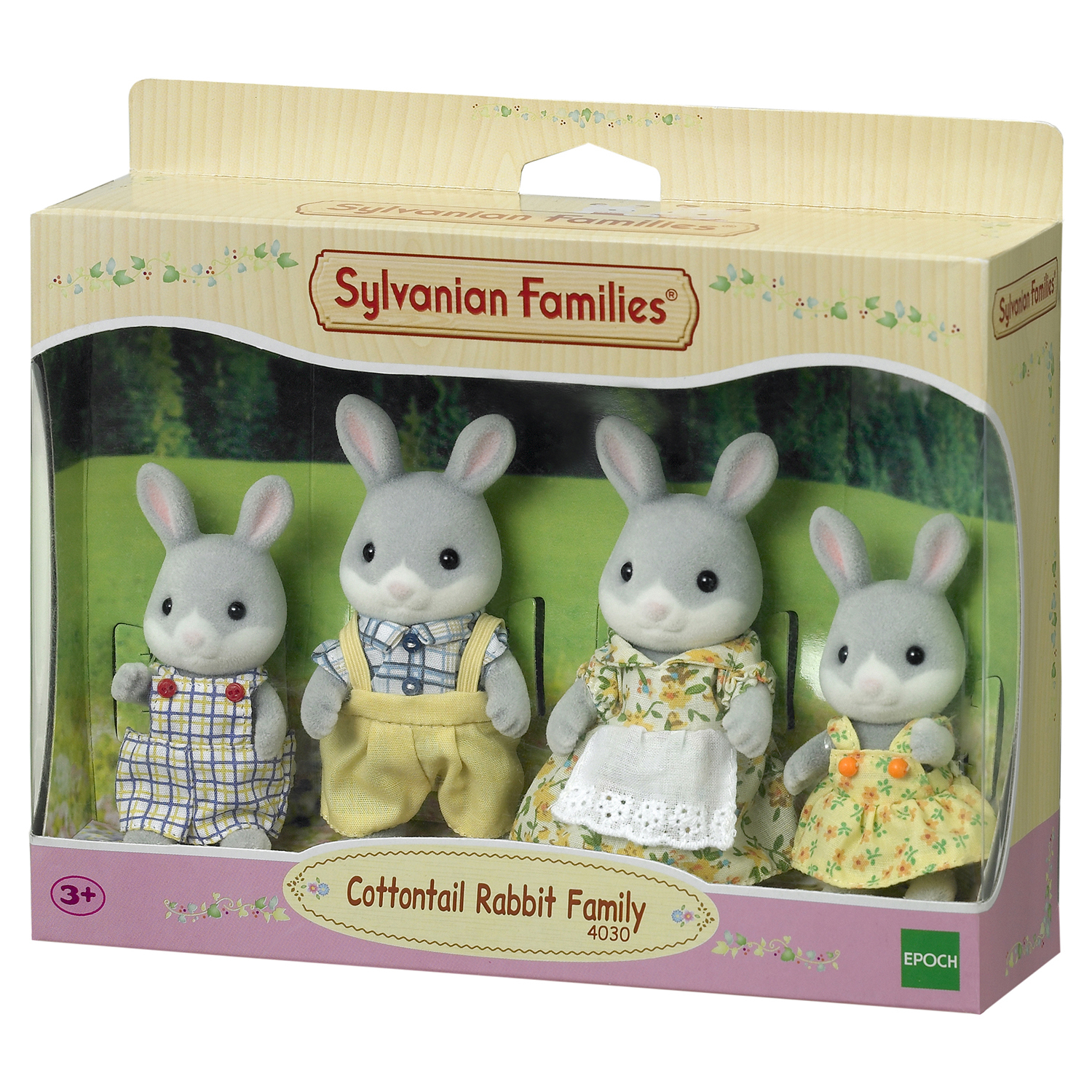 Набор Sylvanian Families Семья Серых Кроликов (4030)