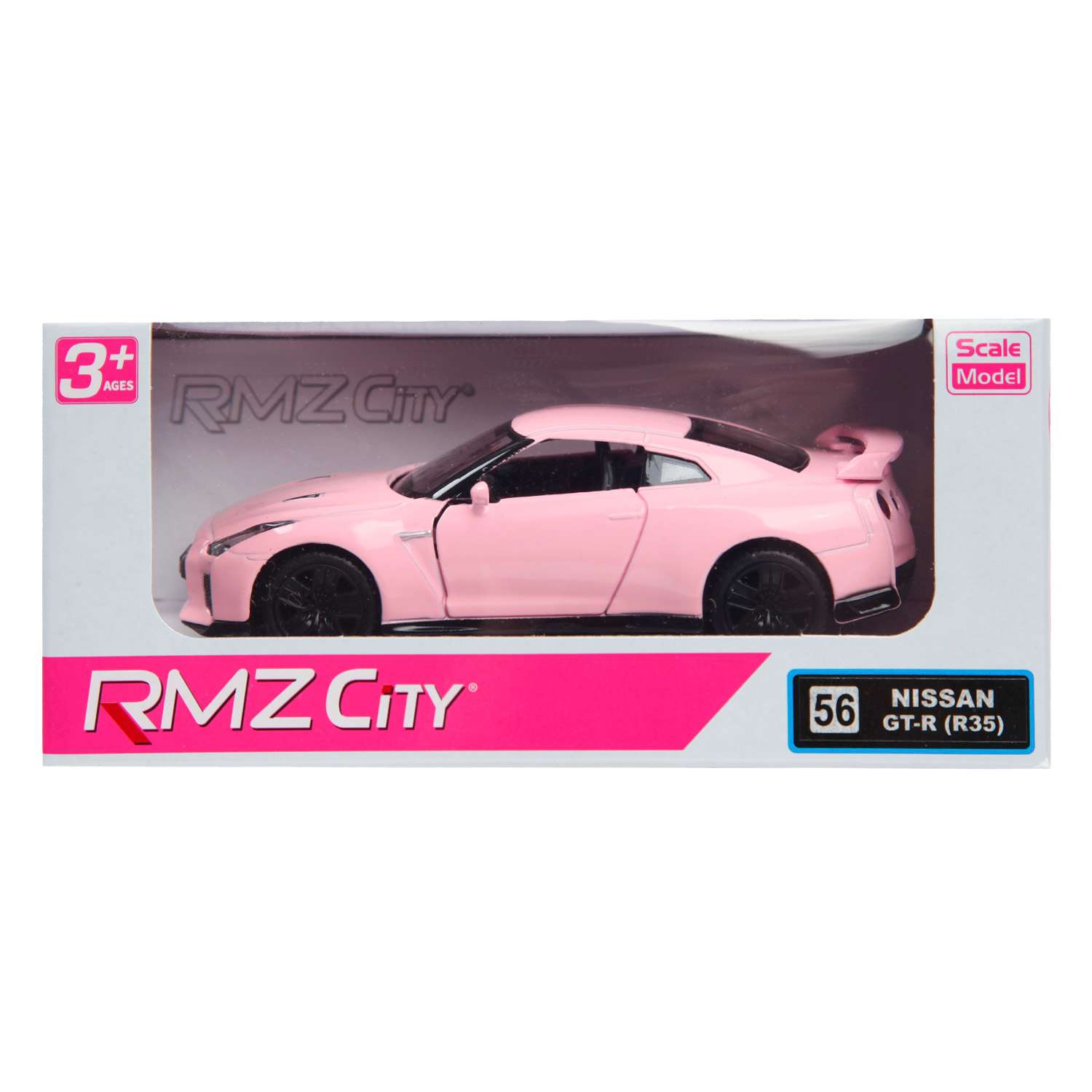 Автомобиль RMZ CITY Nissan без механизмов розовый 544033(G) - фото 7