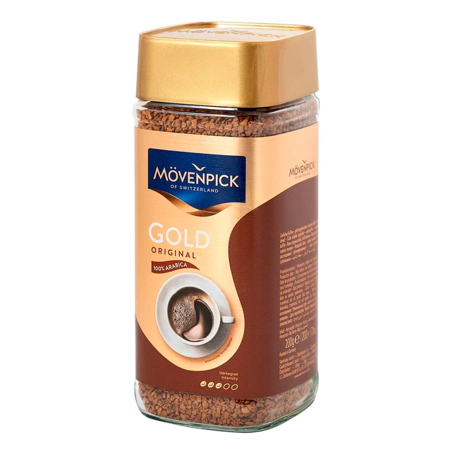 Кофе растворимый Movenpick Gold Original 200г - фото 2