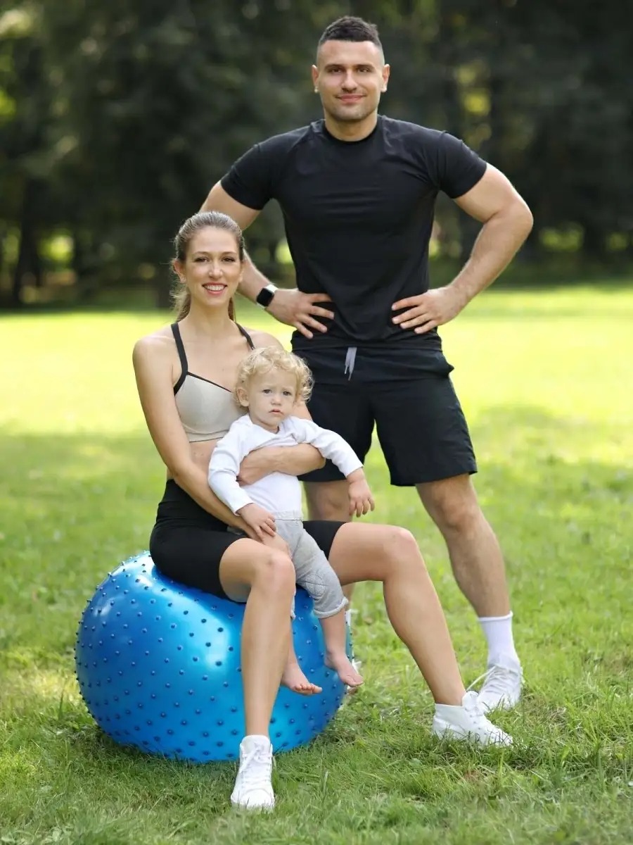 Мяч гимнастический CITYRIDE Фитбол 75см - фото 8