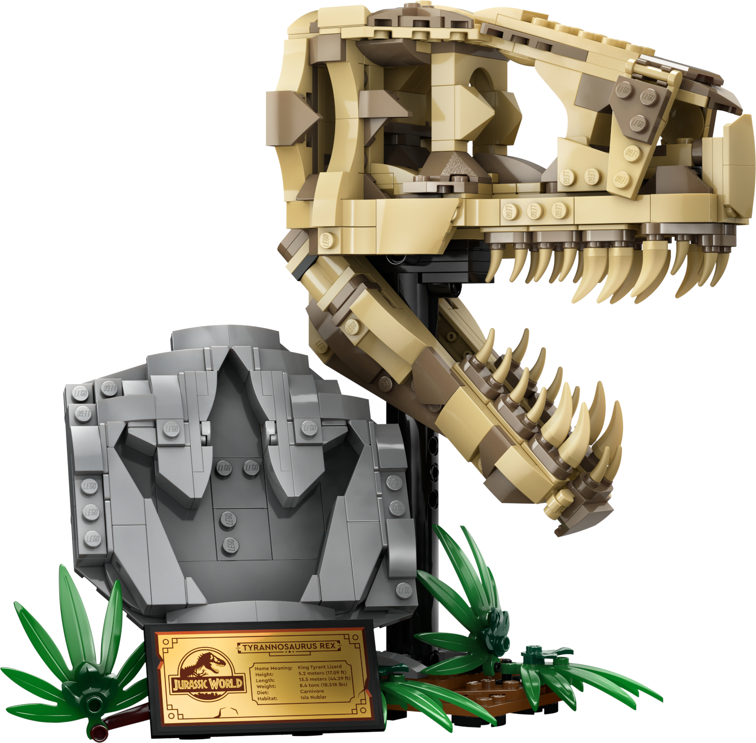 Конструктор LEGO Jurassic World Череп T.Rex 76964 купить по цене 4199 ₽ в  интернет-магазине Детский мир