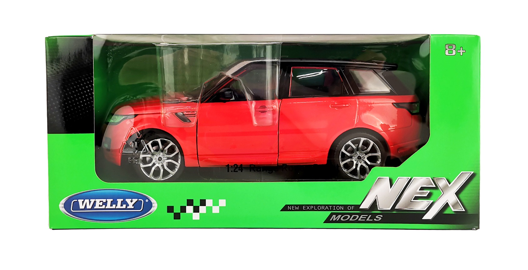 Машинка WELLY 1:24 Range Rover Sport оранжевая купить по цене 4299 ₽ в  интернет-магазине Детский мир