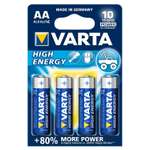Батарейка Varta High Energy Mignon 1.5V - LR6/ AA 4шт