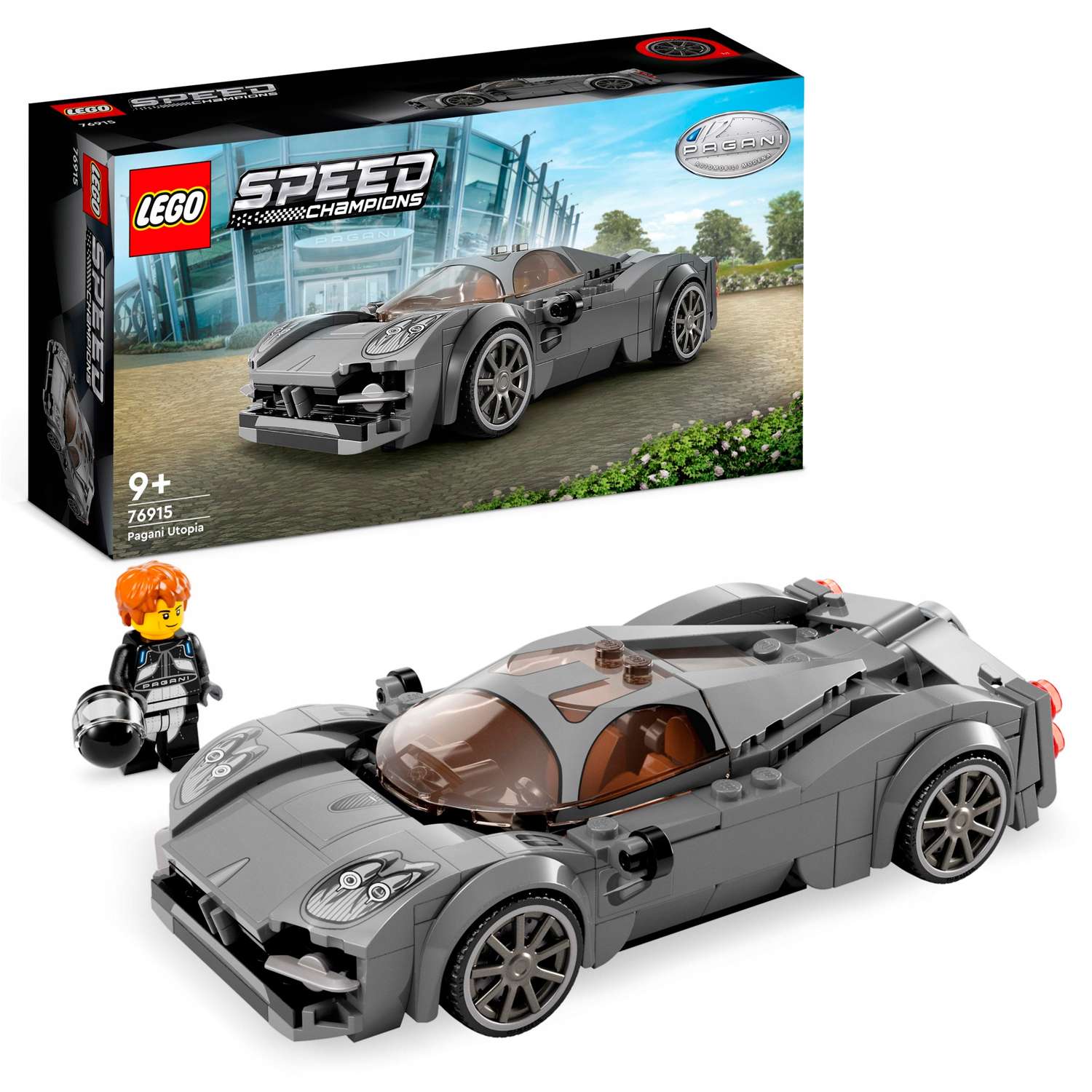 Конструктор детский LEGO LEGO Speed Champions Автомобиль Utopia 76915 - фото 1