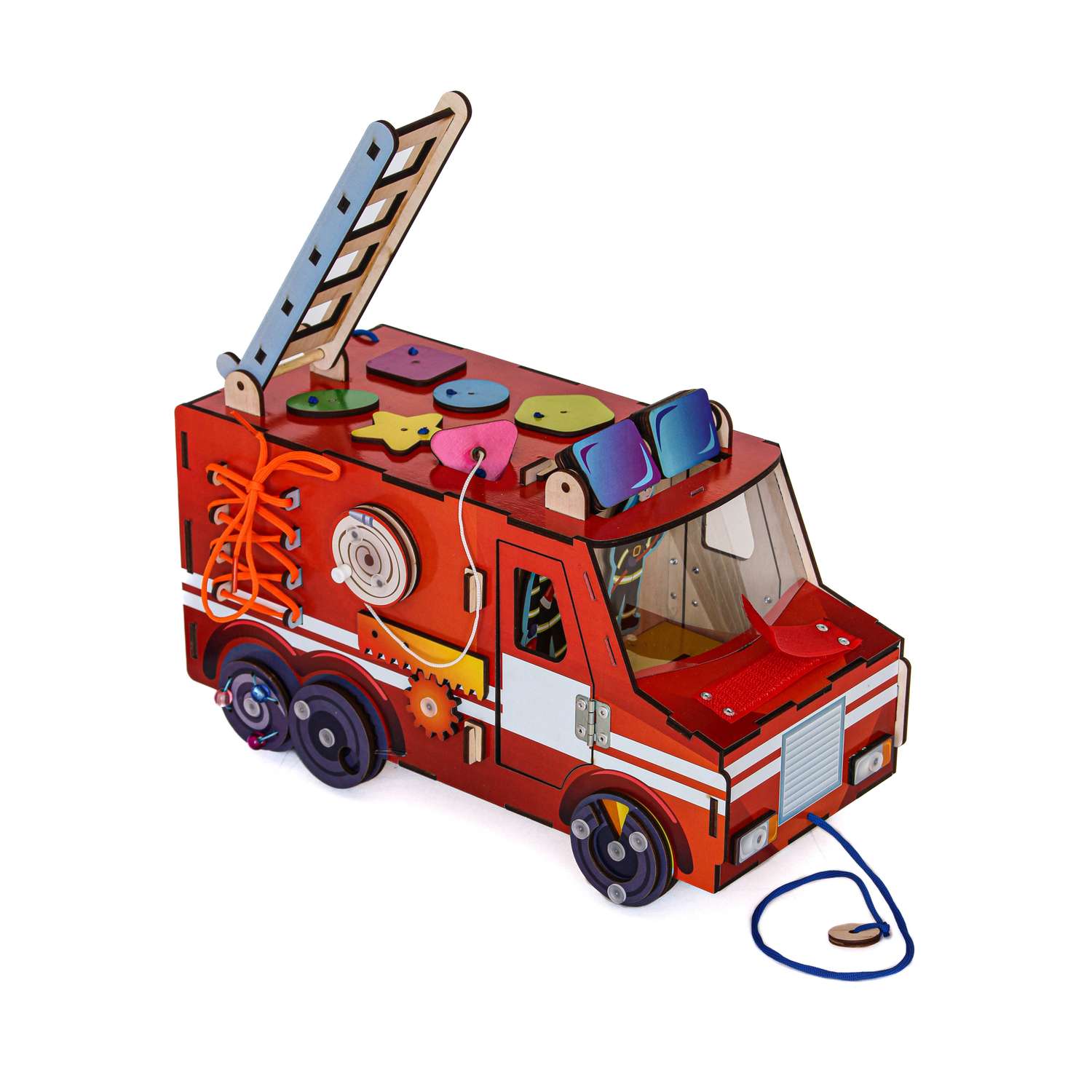 Бизиборд Мастер игрушек Пожарная машина 0782 - фото 2