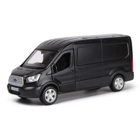 Black store transit van