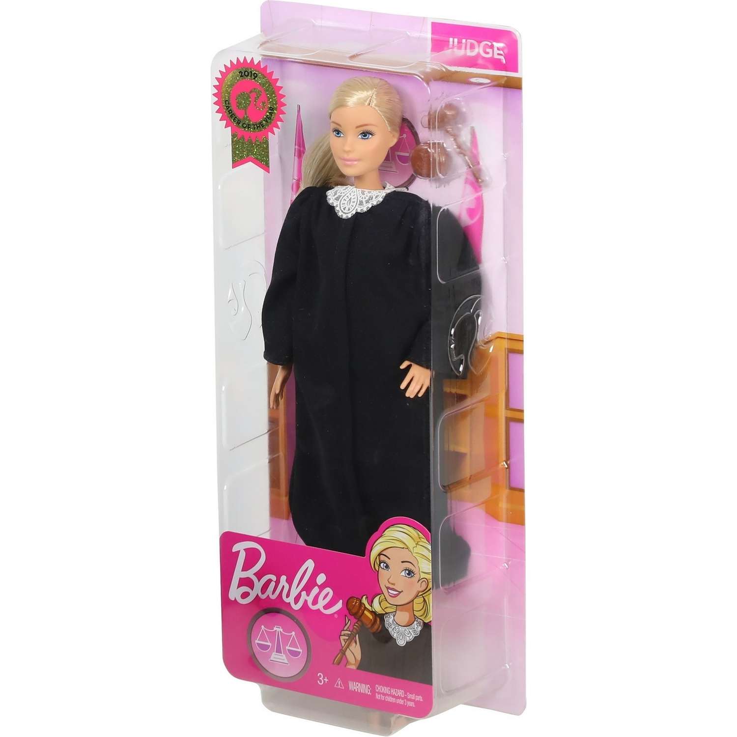 Кукла Barbie Карьера года Судья FXP42 FXP42 - фото 3