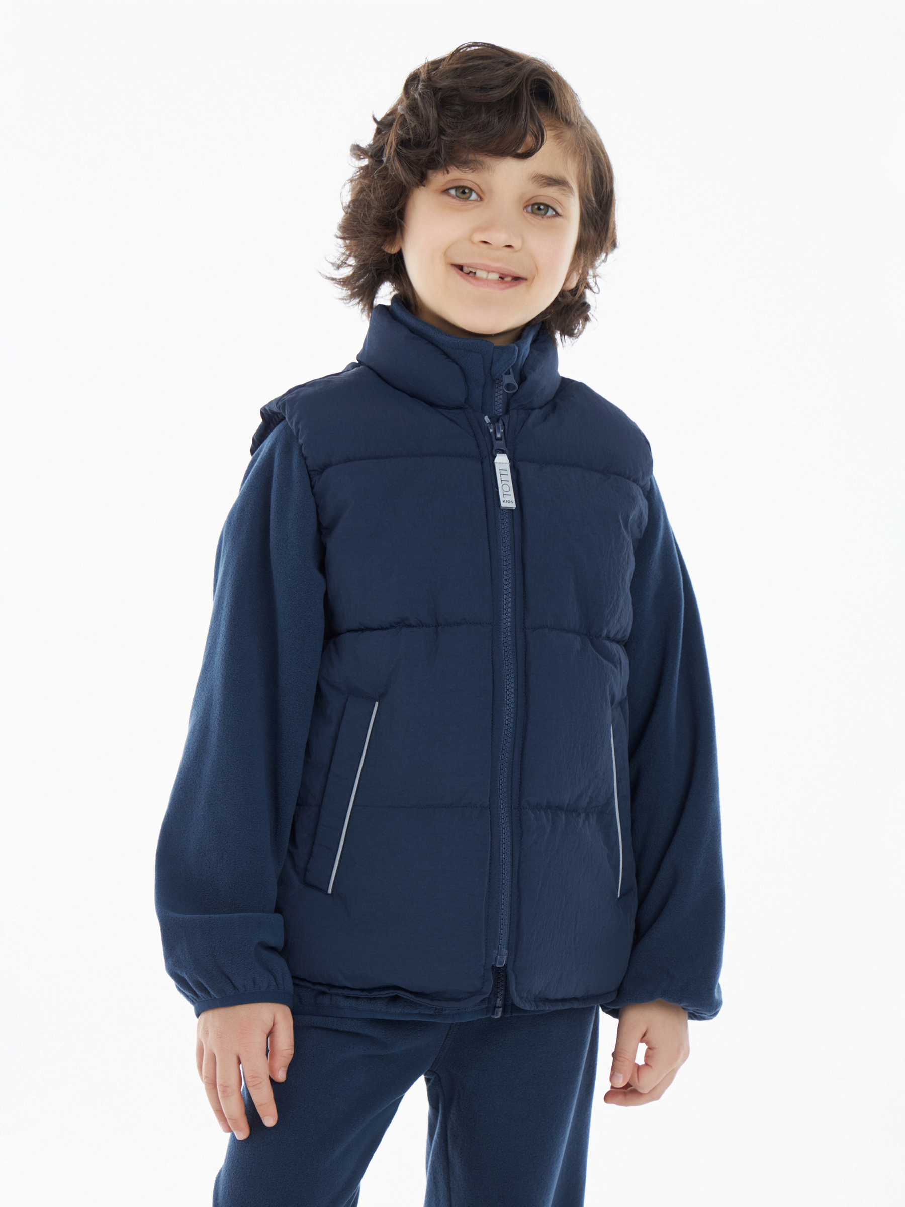 Жилет Totti Kids AW23TKB013/Жилет/Синий - фото 2