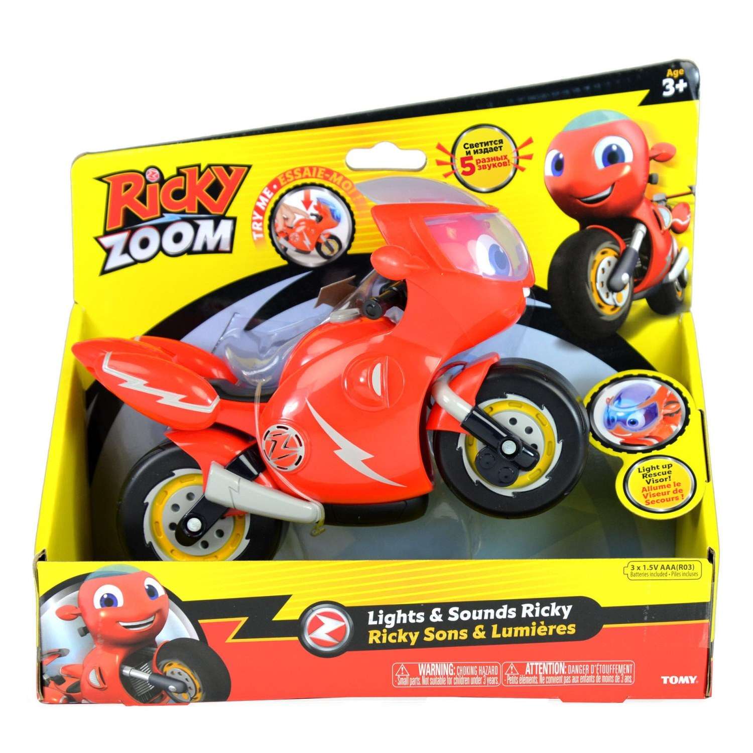 Игрушка Ricky Zoom Мотоцикл Рикки 37062 37062 - фото 2